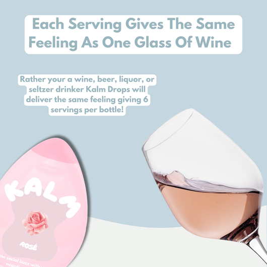 Kalm Drops Alcohol Alternative Drink Enhancer