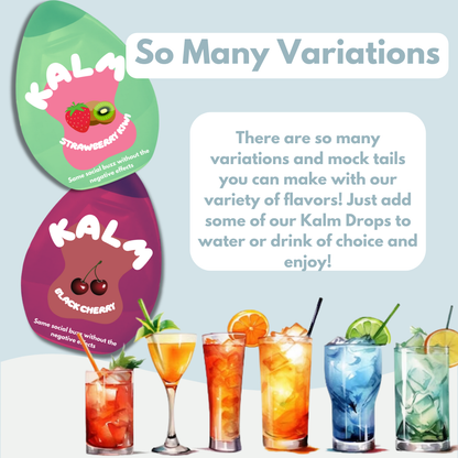 Kalm Drops Alcohol Alternative Drink Enhancer